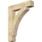 Ekena Millwork Thorton Block Rough Sawn Bracket, Douglas Fir, 6"W x 32"D x 40"H BKT06X32X40THR05RDF - alternate 1